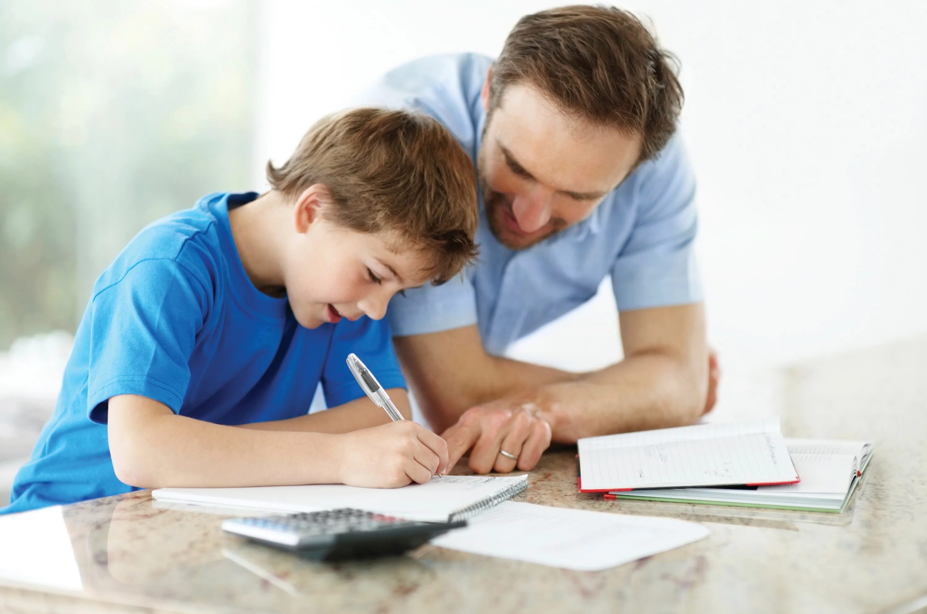 Doing their homework
