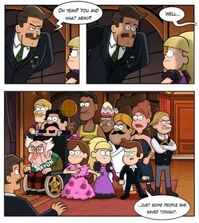 Gravity falls комикс