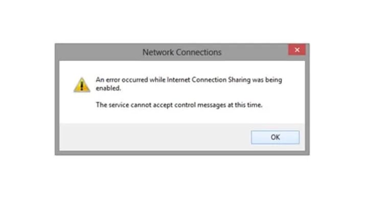 A connection error has occurred. Internet connection sharing (ICS). Internet connection Error. ICS ошибка. Компьютер не включается an Error occurred.