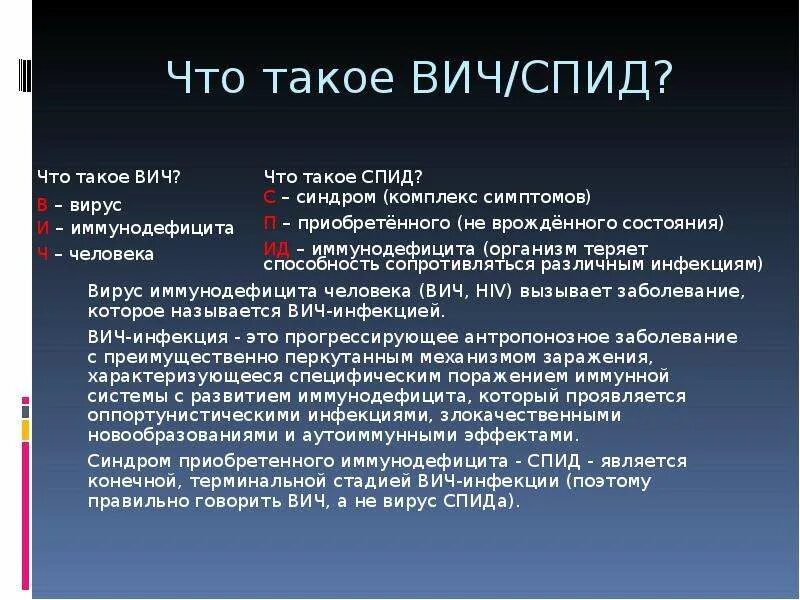 Заболевание спидом вызывают. ВИЧ симптомы и профилактика.