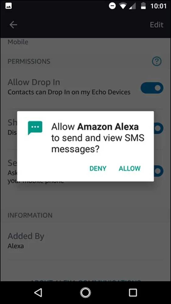 Allow drop. Allow button.