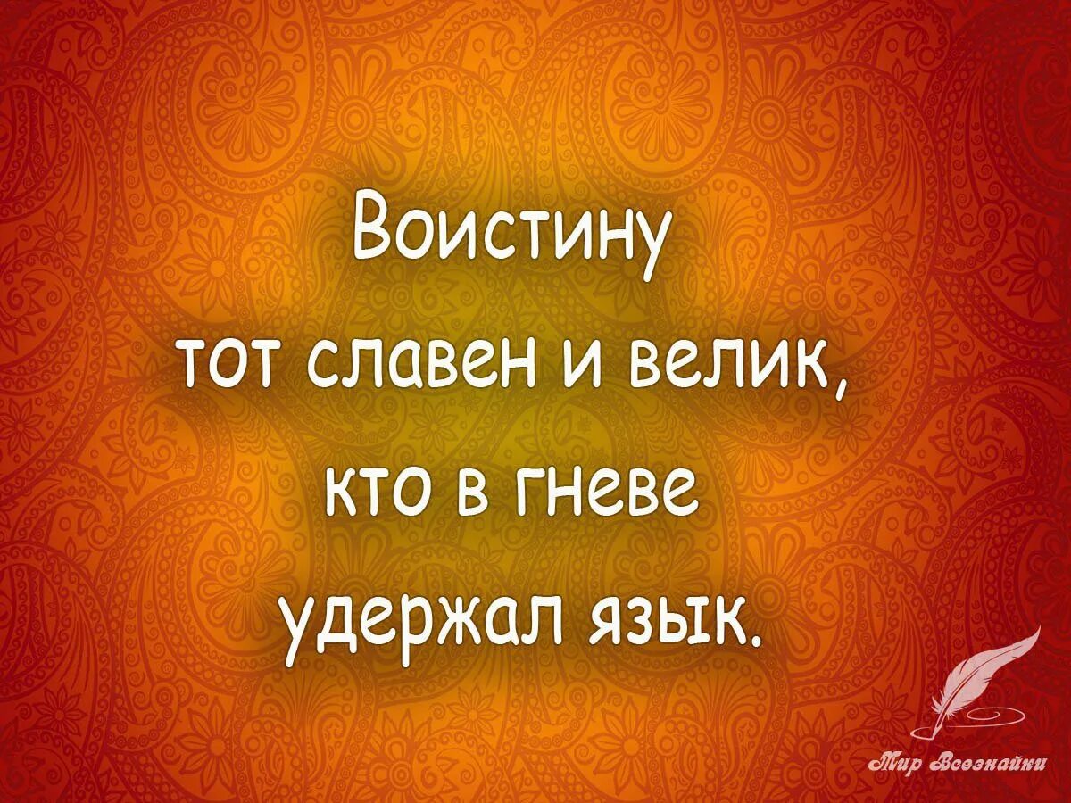 3 мудрых мысли