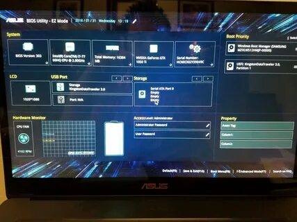 Vivobook bios