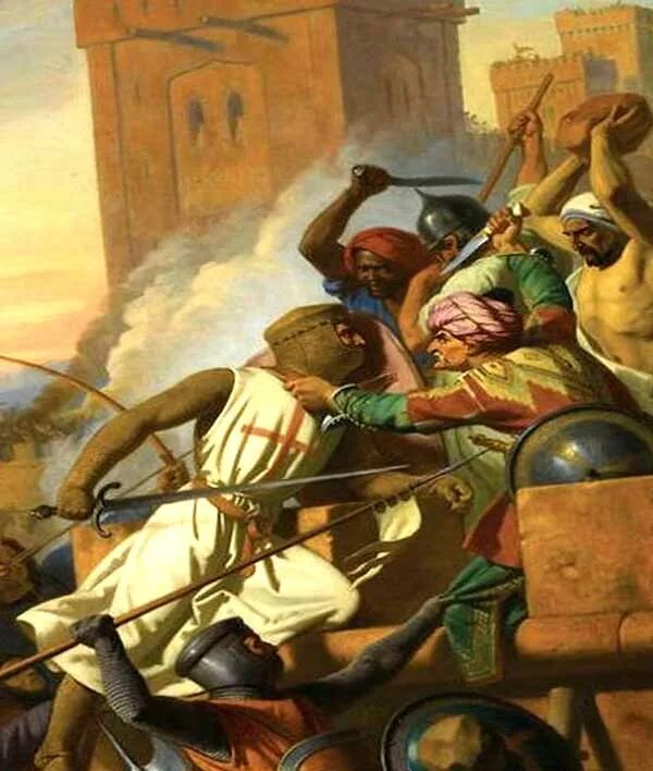Битва на ниле. Штурм Иерусалима Саладином. Сарацины крестовые походы. Картина взятие Иерусалима Саладином. Саладин против крестоносцев.