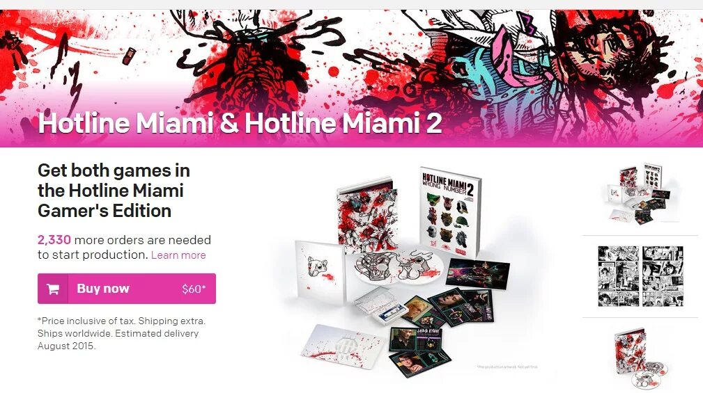 Get more orders. Hotline Miami коллекционное издание. Хотлайн Майами коллекционное издание. Коллекционка Hotline Miami. Hotline Miami Collector's Edition.