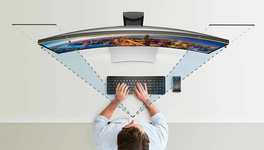 Улучшение изображения монитора. Dell u3417w. монитор с изогнутым экраном dell u3417w. угол обзора монитора. угол обзора жк монитора.