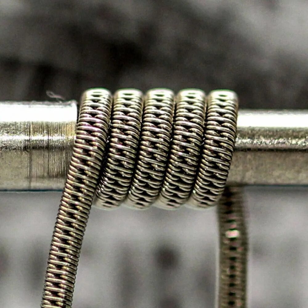 Койлы fused Clapton. Staggered fused Clapton Coil. Спираль fused Clapton. Намотка фьюзед Клэптон.