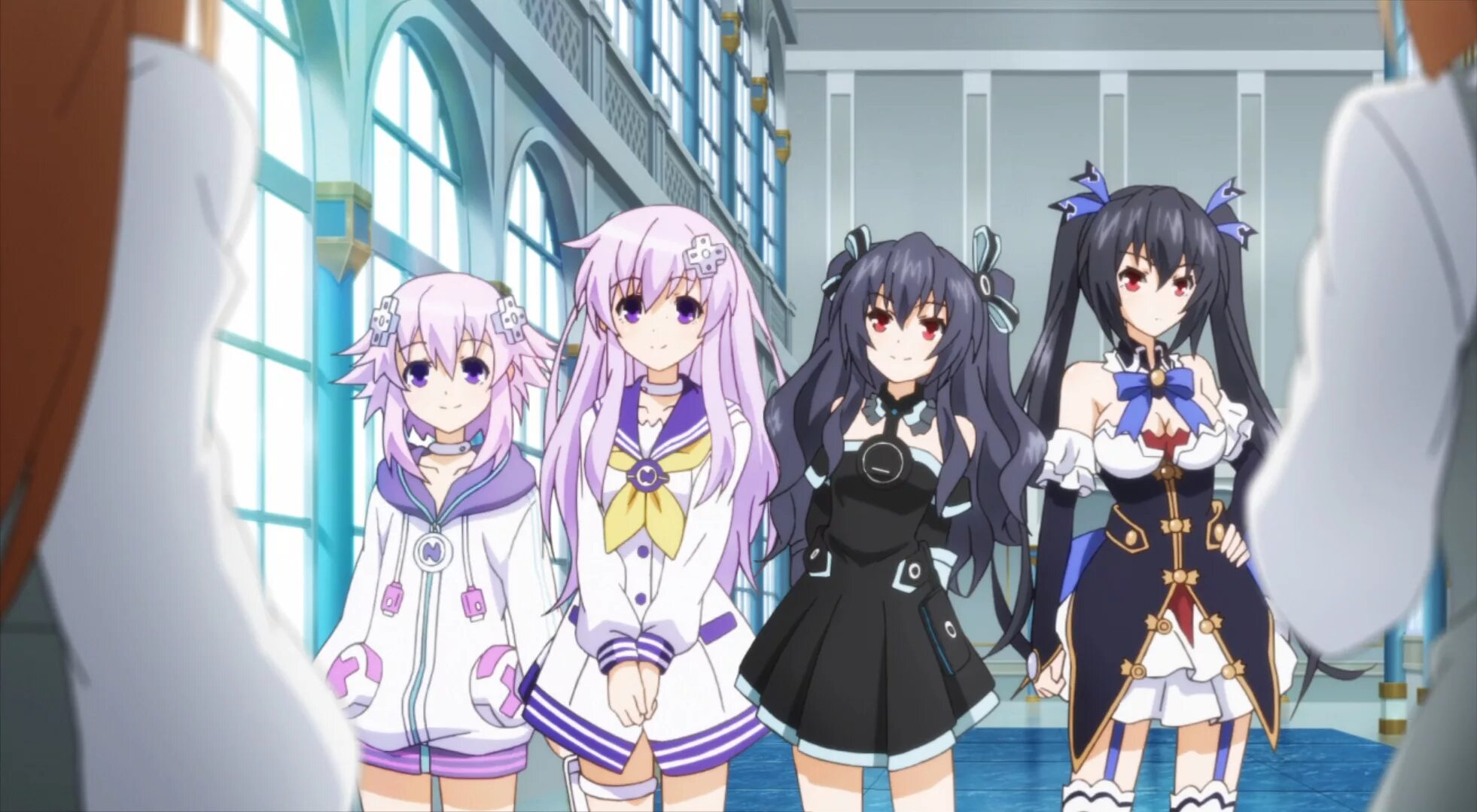 X 2 the animation. Hyperdimension Neptunia the animation.