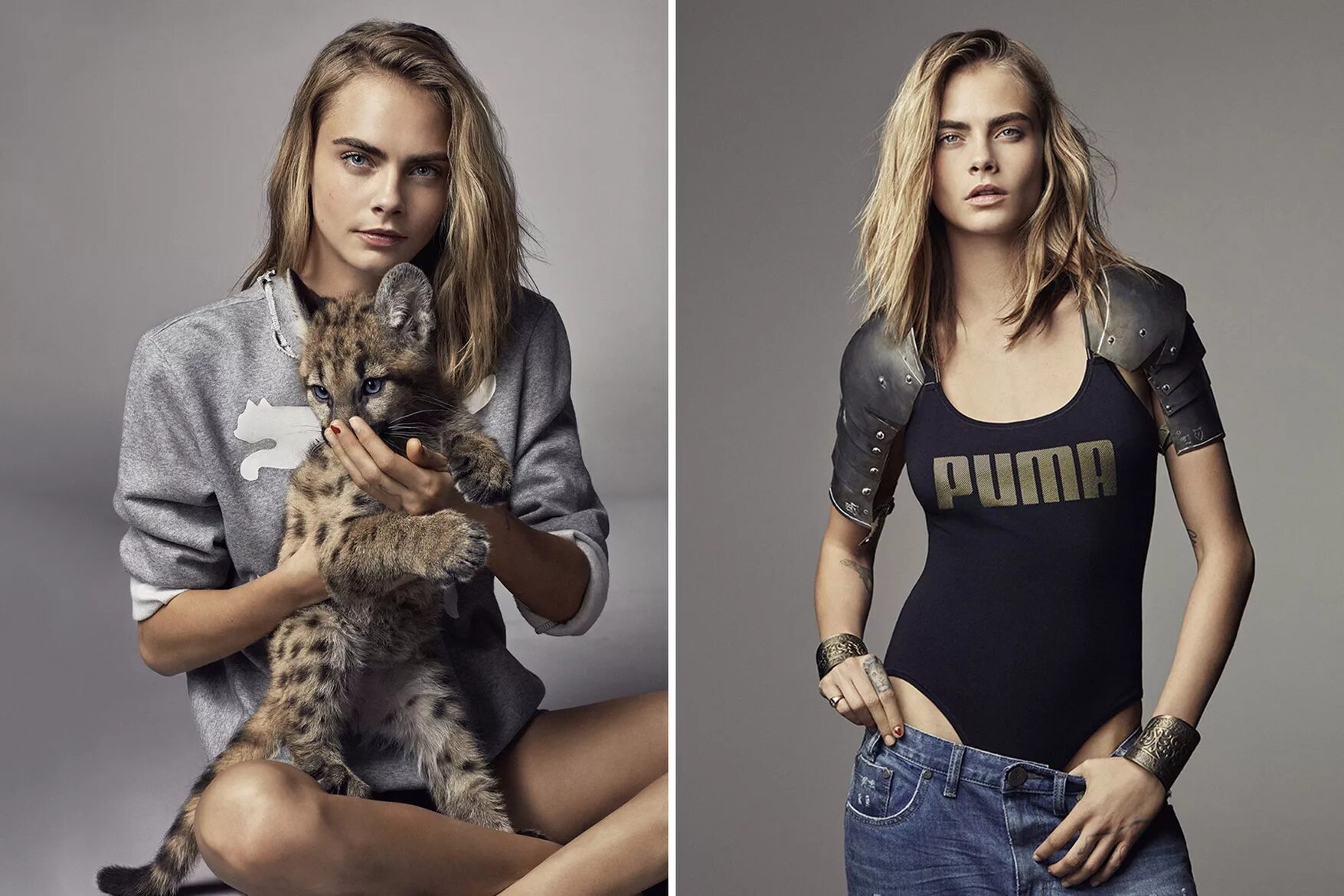 Модели снявшиеся в фильмах. Cara Delevingne Пума.