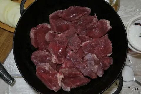 Как приготовить мясо говядины казане