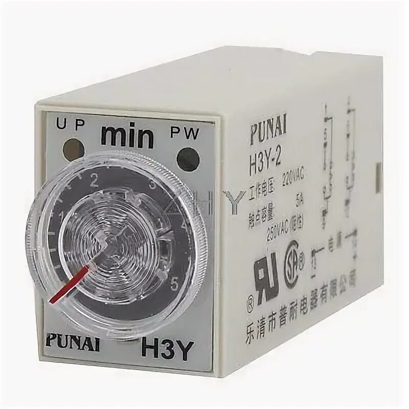 Реле времени омрон h3y 4 AC 220V 3Min 0-3 Minute Delay Timer Time Relay H3Y-4 w 14 Pin DIN Rail Socket eB