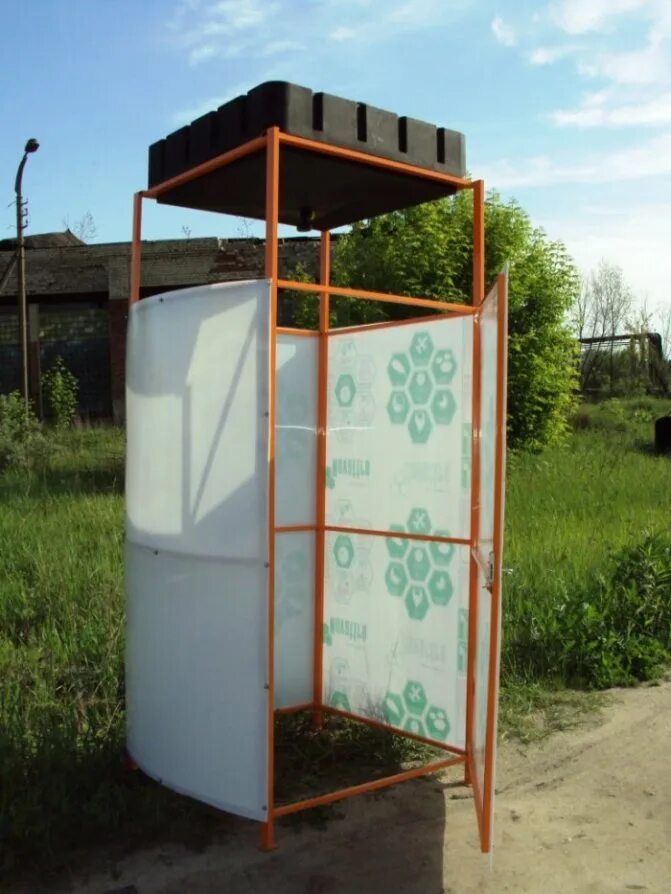 Сделать душевую на даче