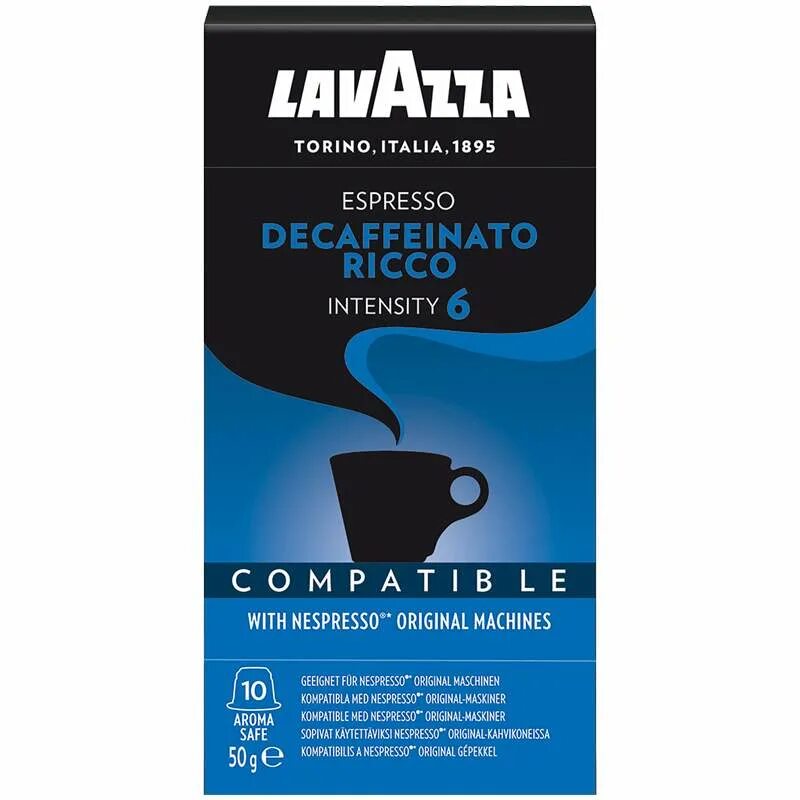 Кофе в капсулах Lavazza Decaffeinato Ricco. Кофе в капсулах Lavazza Decaffeinato. Кофе в капсулах Lavazza Ricco. Lavazza кофе Espresso Decaffeinato 100%.
