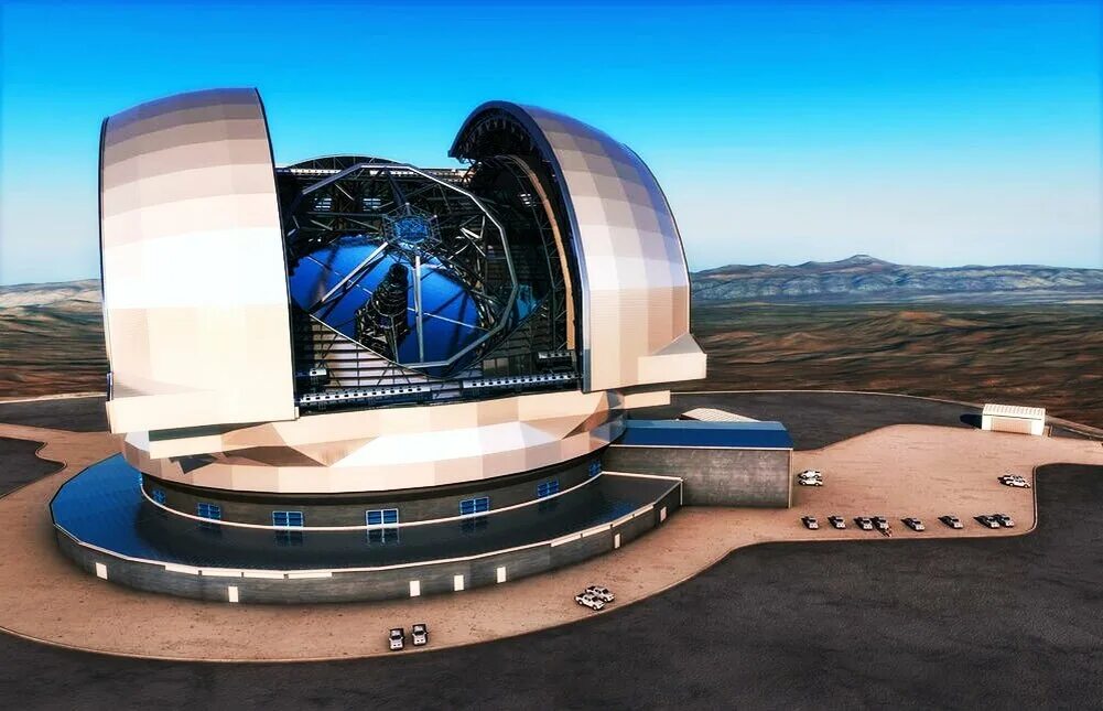 Самый большой телескоп в мире находится. Европейский чрезвычайно большой телескоп в Чили. Телескоп ELT В Чили. Европейская Южная обсерватория (eso) европейская Южная обсерватория (eso. Европейский чрезвычайно большой телескоп (ELT).