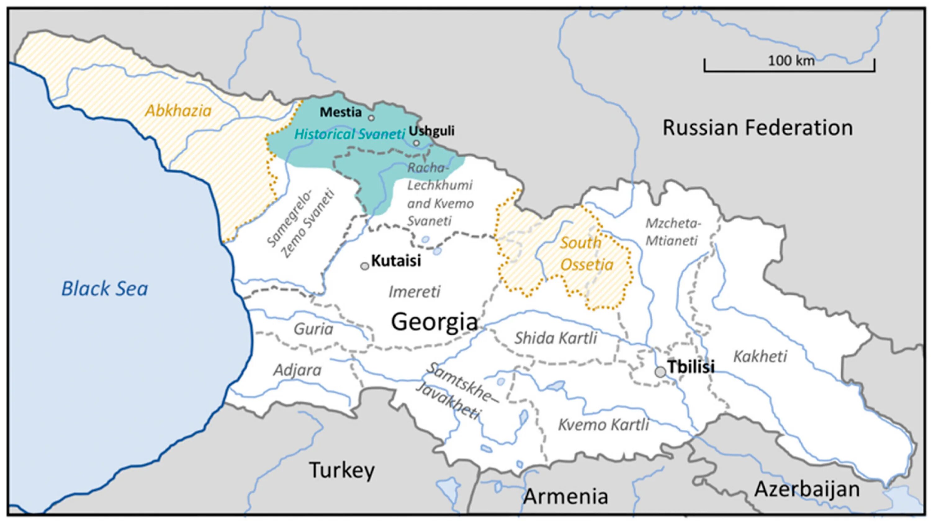 Сванетия Грузия на карте Грузии. Регион Сванетия Грузия карта. Сванетия Грузия на карте. Верхняя Сванетия на карте. Сим грузия