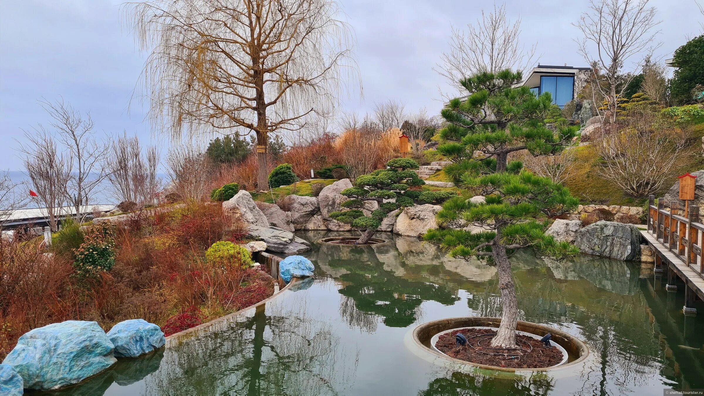 Японский сад «Ива-парк» (10 км от Тюмени). Японский сад шесть чувств. Оползневое Крым японский сад. Японский сад Эниси в Находке.