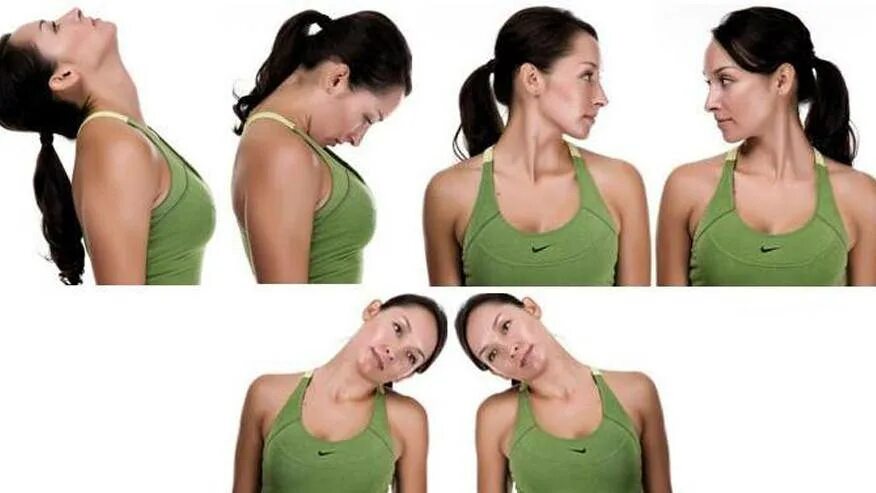 Наклоны головы вперед назад. Упражнения для шеи при остеохондрозе шейного отдела. Упражнения для мышц затылка и шеи. Лечебная гимнастика для шеи доктора шишонина. Техника выполнения упражнений для шеи.