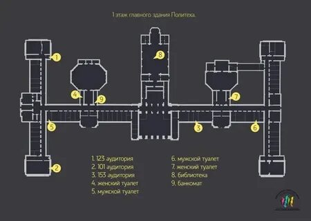 Карта политеха