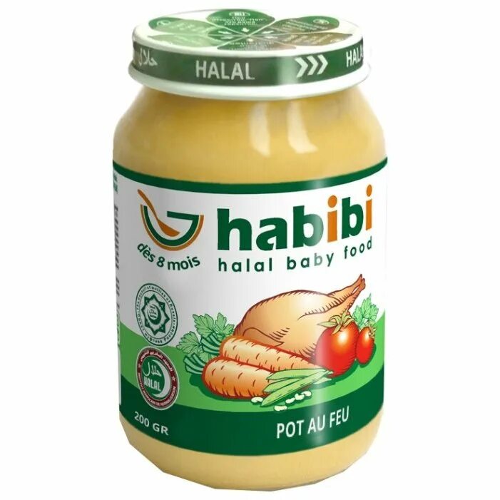 200 г пюре. Habibi пюре детское. детское питание халяль. habibi мясное пюре. пюрешки детские халяль.