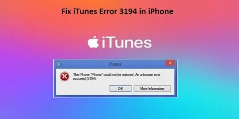 Restore error