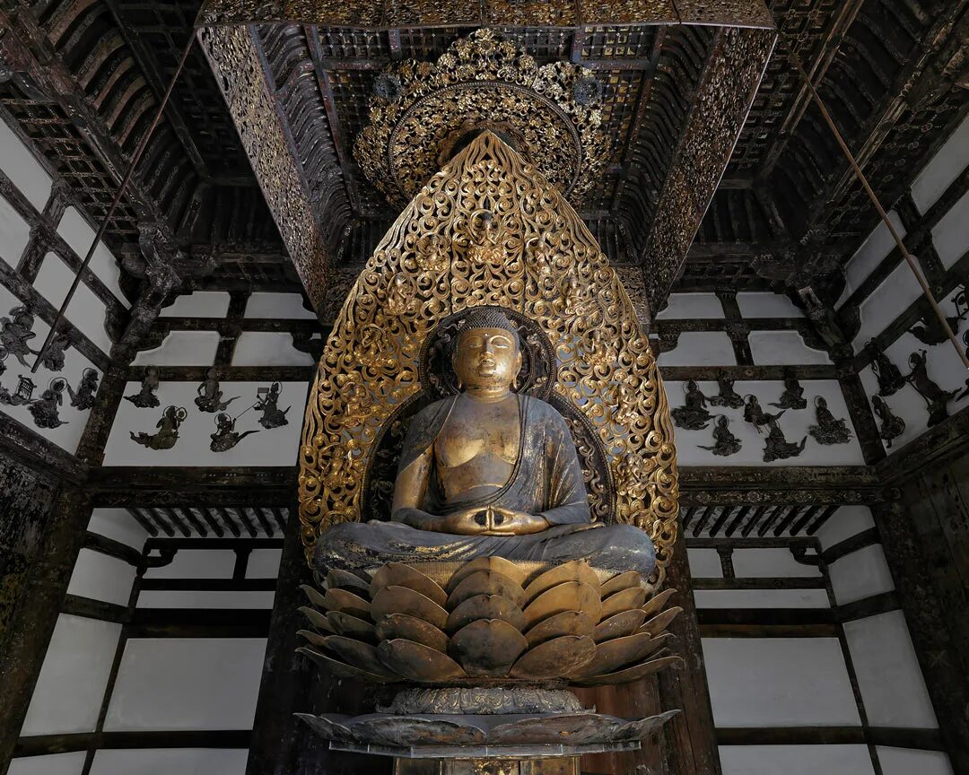 Зап раем. Бёдо-ин буддийский храм. Будда Амида. Храм 1001 Будды Киото. Будда Амида храм Феникса.