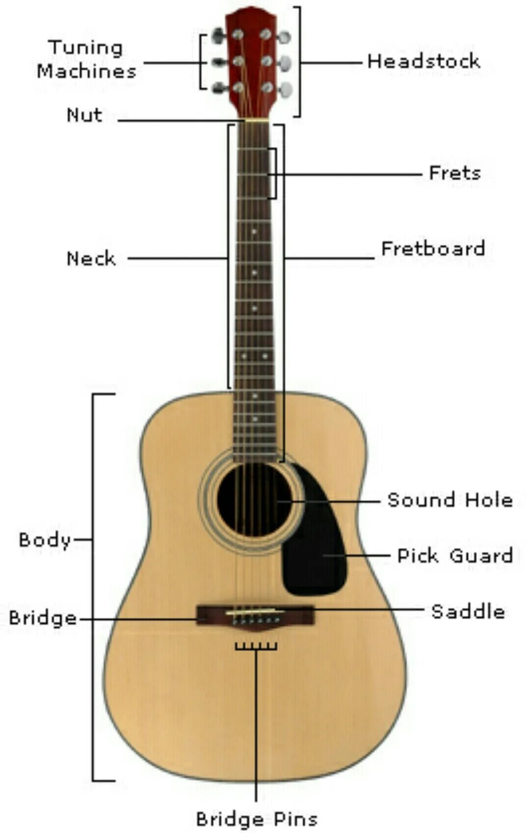 Строение гитары. Части акустической гитары. Части электрогитары. Акустическая гитара обозначения. Гитара акустическая названия