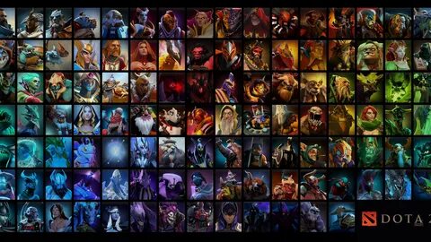 Персонажи из игры дота 2 картинки 