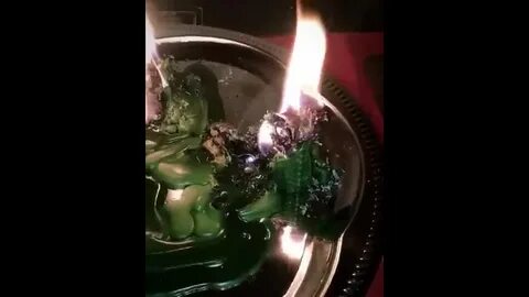 Чистка денежного канала свечой