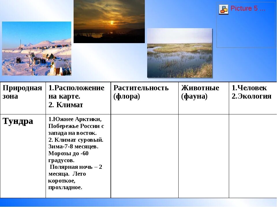 Природная зона тундра 8 класс география таблица. Таблица природные зоны арктические пустыни тундра. Таблица по географии 8 класс арктические пустыни. Географическое положение зоны тундры в России. Тундра климатические условия таблица.