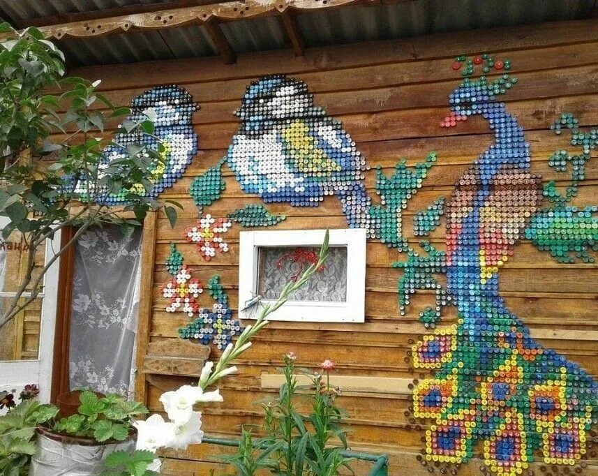 Поделки из пробок пластиковых бутылок фото Лебедь из пробок от пластиковых бутылок (34 фото) " НА ДАЧЕ ФОТО