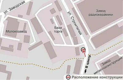 Карты ул строителей