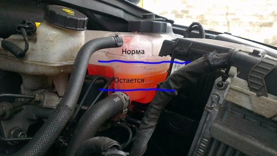 Антифриз повышается уровень. Патрубок расширительного бачка шевроле круз 1.8. уровень антифриза в шевроле круз 1.8. патрубок расширительного бачка шевроле круз.