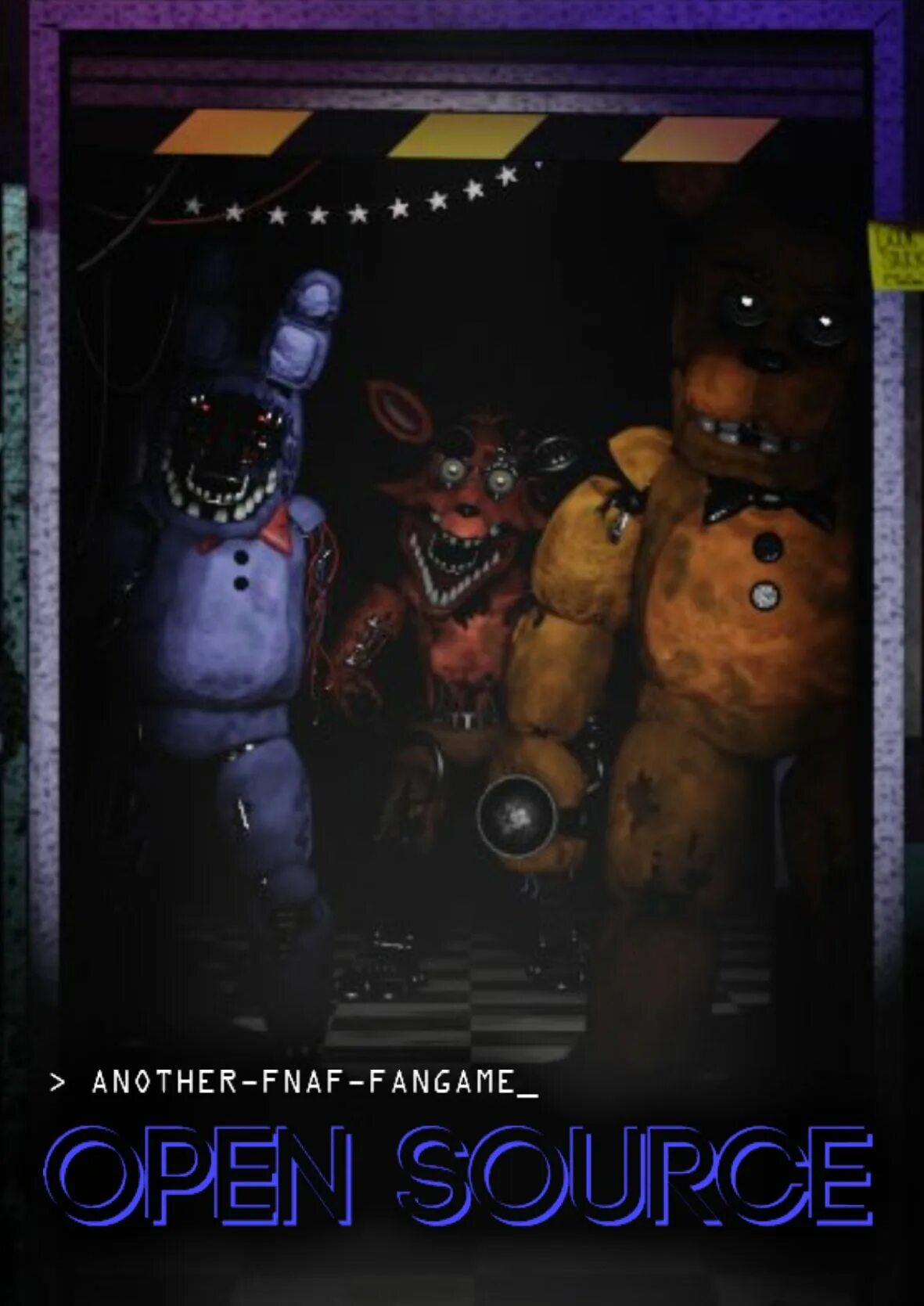 ФНАФ 2 ремейк open source. ФНАФ опен соурс. Another FNAF. FNAF Fangame.