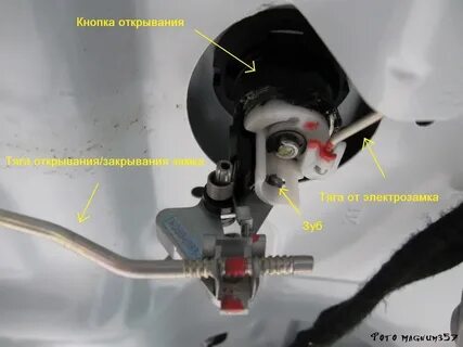 Как снять замок багажника рено дастер