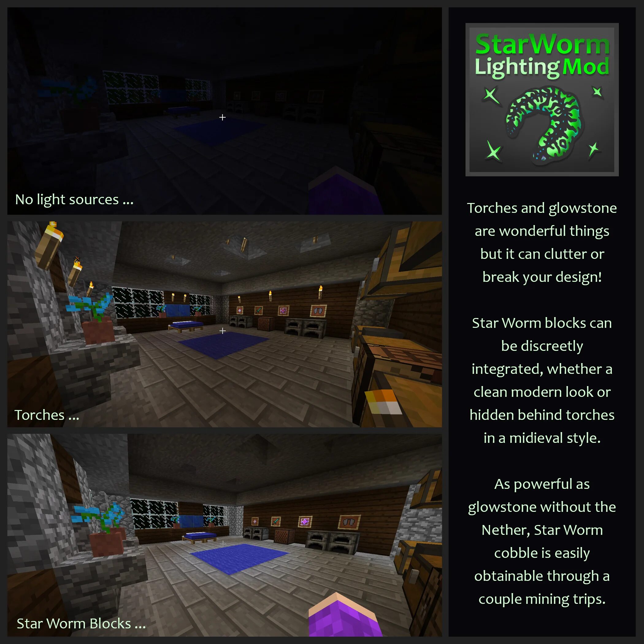 Mod lighting. Star worm decor. star worm equestrian mod minecraft. star worm livestock mod.