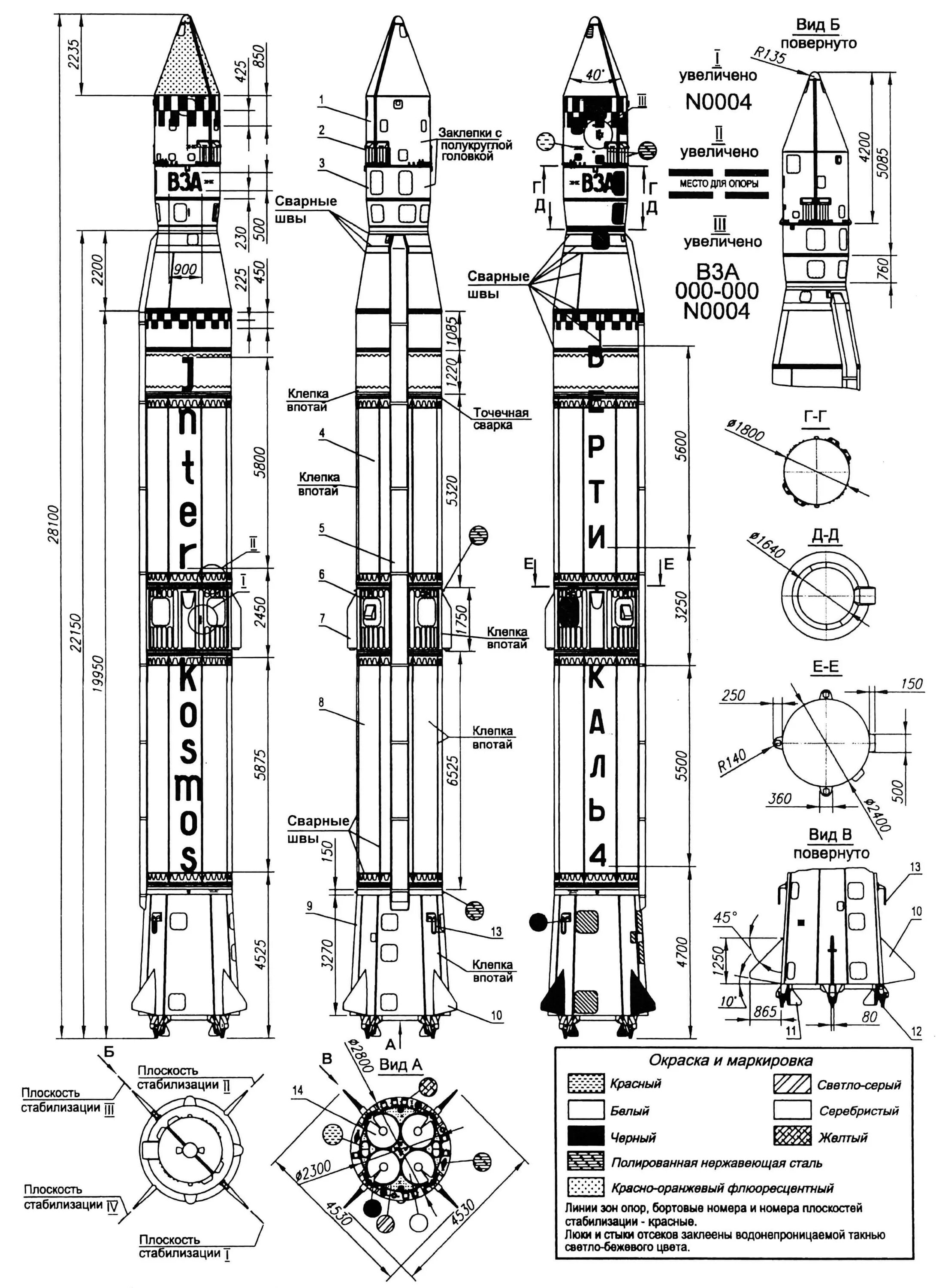 Vostok Rocket, Eastern Express Nr. 14451 - Modellversium Kit-Ecke