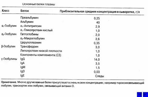 Плазма содержит белок
