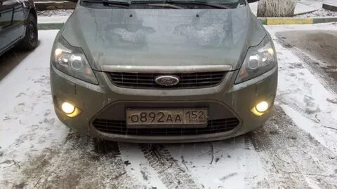 Противотуманки на форде как включить