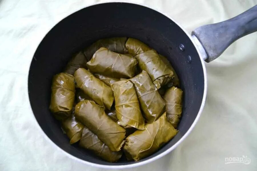 Долма как приготовить листья