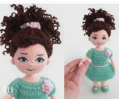 Кукла крючком уроки