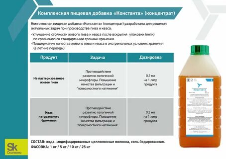 Комплексная пищевая добавка
