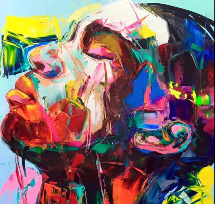 Современные картинки. Франсуаза Нилли картины мастихином. Francoise Nielly картины мастихином. Франсуаза Нилли Francoise Nielly. Франсуаза Нилли картины стиль.