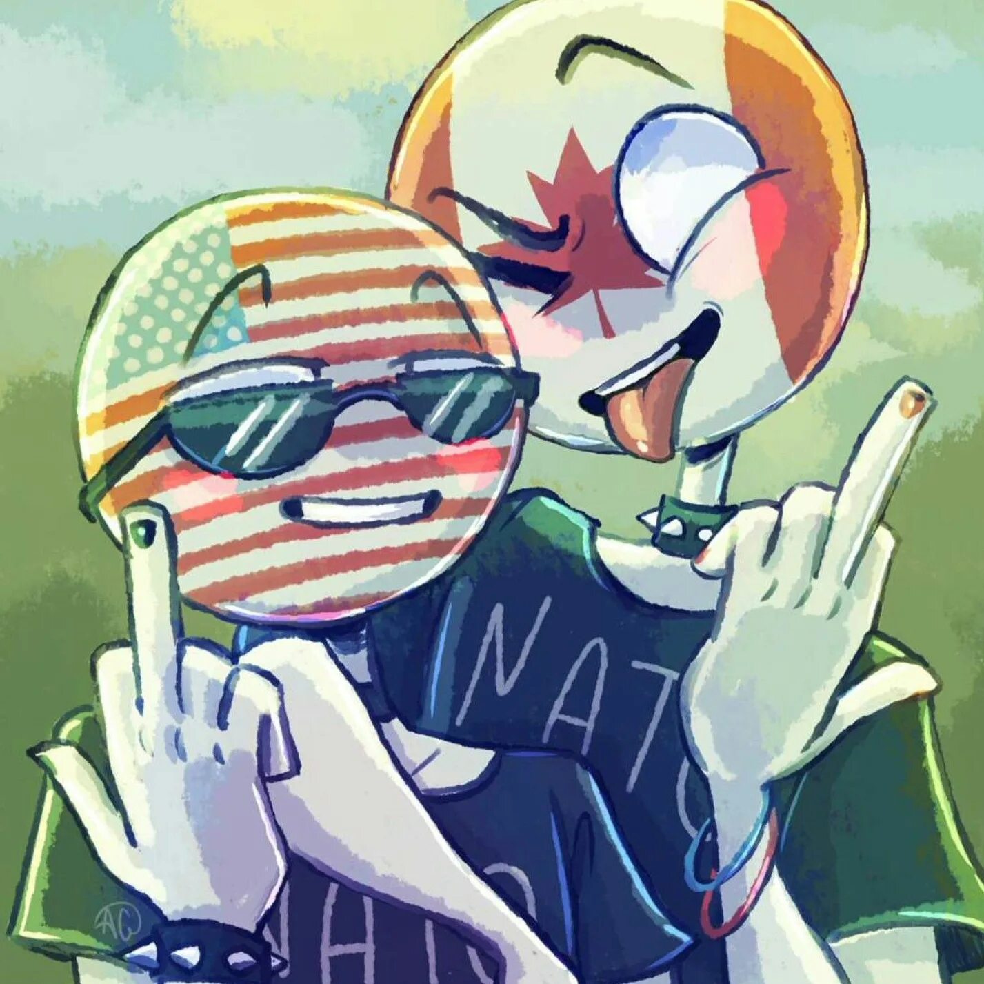 Канада контрихуманс. Канада кантрихьюманс шип. США И Канада шип Countryhumans. Кантри хуманс Америка.