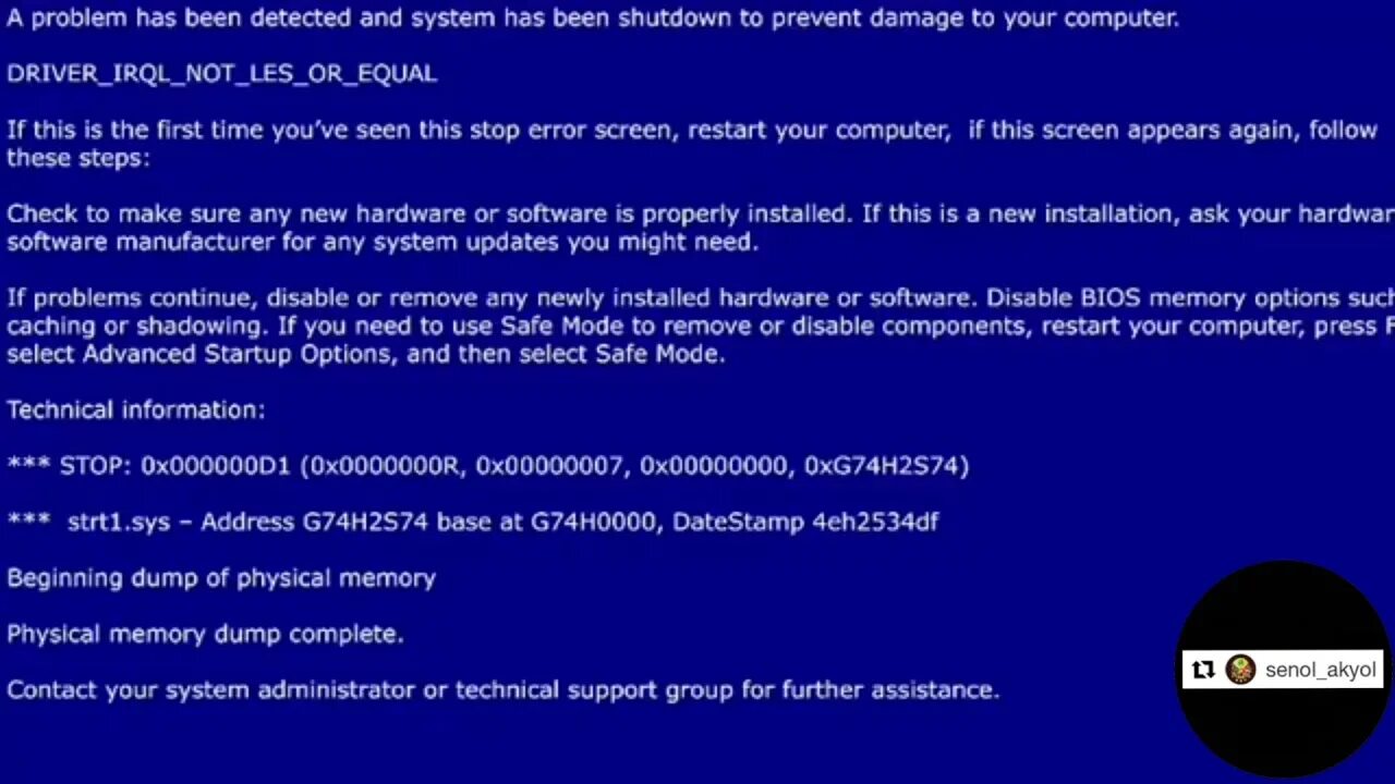 Sys error