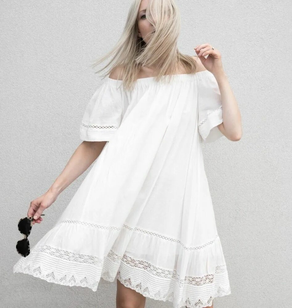Белое интернет платье. Платье бохо 100%коттон. Валберис платья бохо. Белое платье в стиле бохо.
