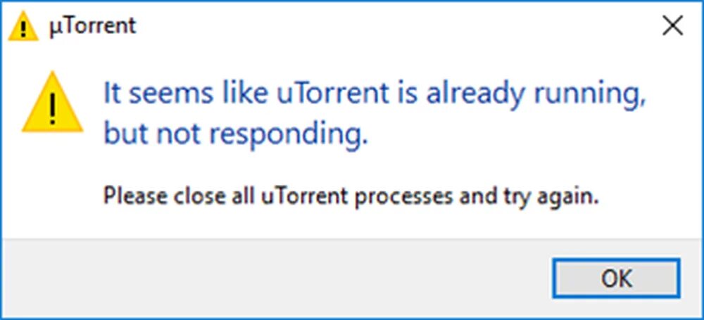 All is not as it seems. It seems like utorrent is already running but not responding. it seems like utorrent is already running but not responding windows 10. it seems like utorrent is already running but not responding перевод.