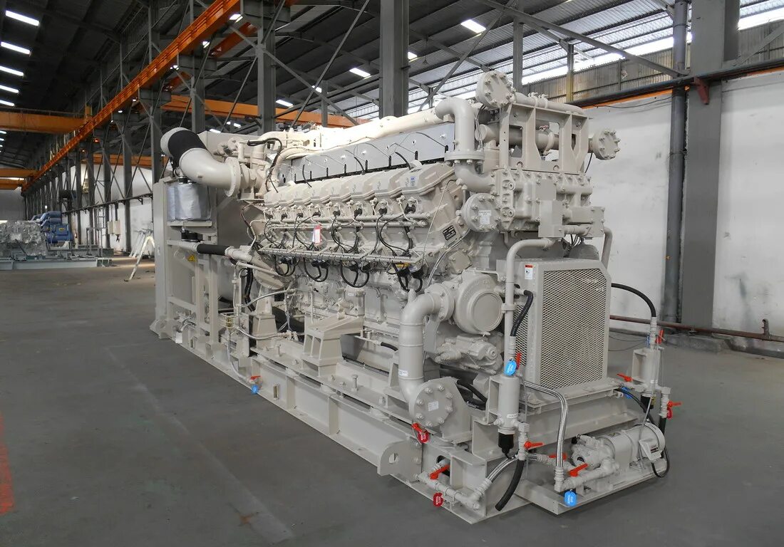 Gas engine. Gas engine