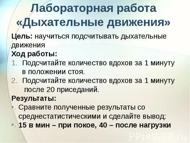 Сделайте 10 приседаний и снова подсчитайте число
