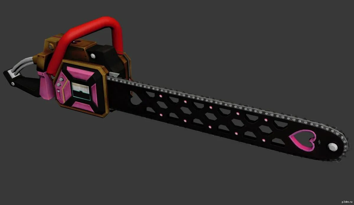 Мод chainsaw. Бензопила из дбд в 3д модель. бензопила арт. в0461в.