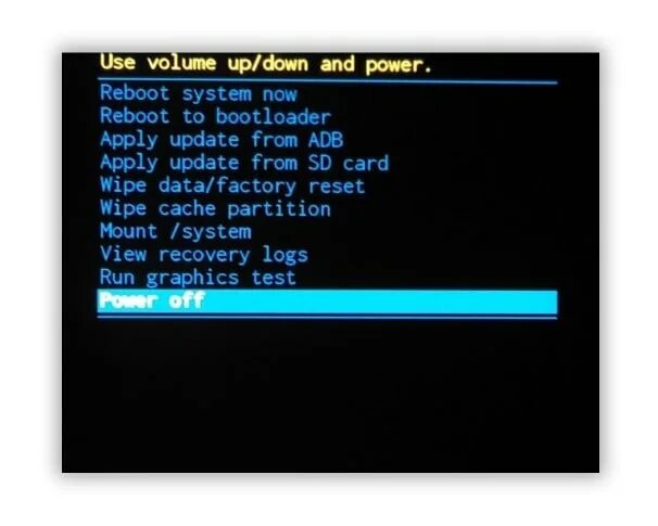 Use volume up down. Use volume updown and power андроид. power off что это такое на андроид. power down что это android. reboot system.